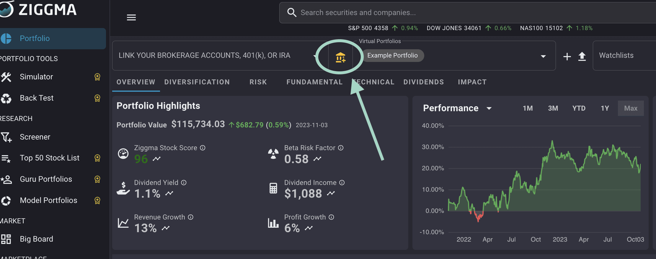 Stock Portfolio & Tracker - Yahoo Finance